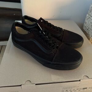 VANS Old Skool Black & Black Shoes men’s 11